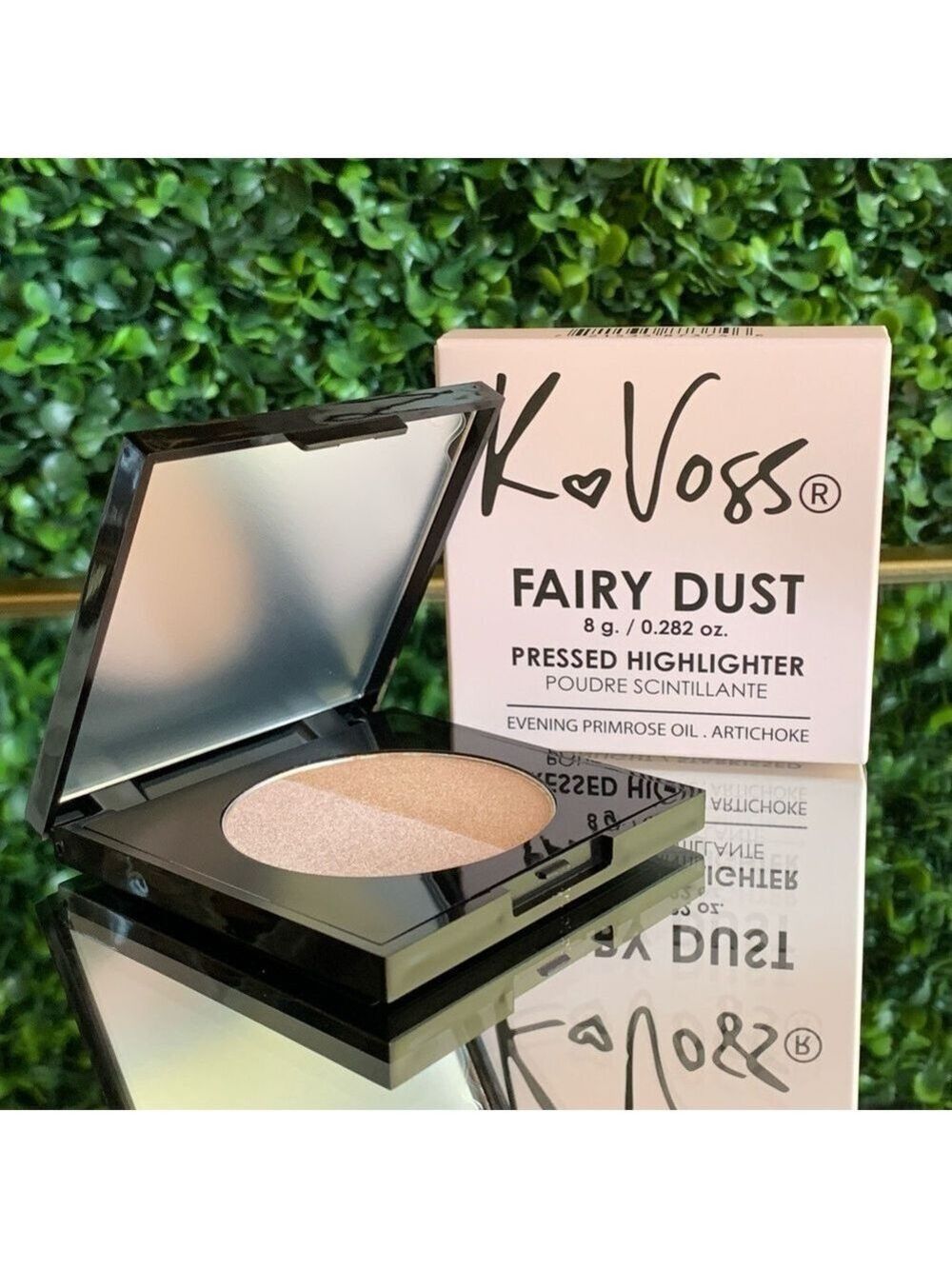 KVoss Fairy Dust Pressed Highlighter Palette | NEW | Moonlight+Starkissed K Voss